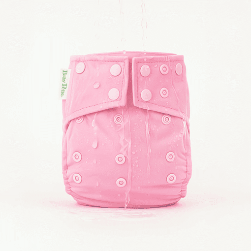 Pañal con Broches Rosa Pastel