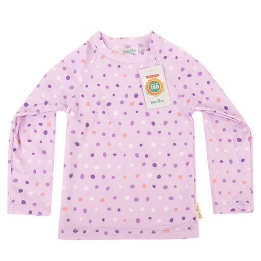 Remera con filtro UV Pintitas Lavanda - Imagen 3