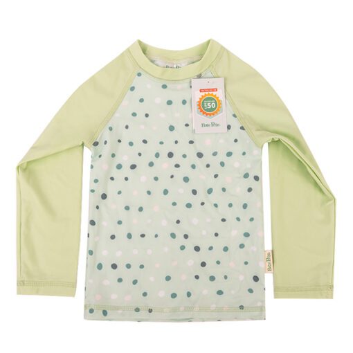 Remera con filtro UV Pintintas verdes Con Verde - Imagen 2